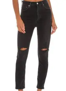 AGOLDE  Nico High Rise Slim Jeans in Cassette