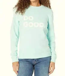 COTOPAXI Do Good Crew Sweatshirt in Agave Size M