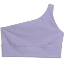 New! Lululemon Align Asymmetrical Bra A/B Light Support Lilac Smoke Size 12