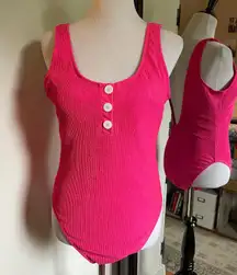 XL Pink One Piece Swimsuit