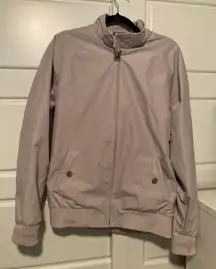 Tan Bomber Jacket