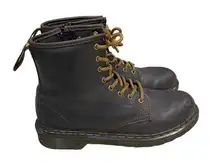 Dr. Marten 1460 Crazy Horse Leather Lace Up‎ Boots Brown