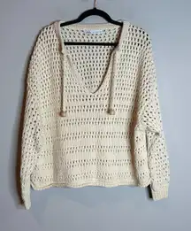 Zara chunky oversized crochet sweater