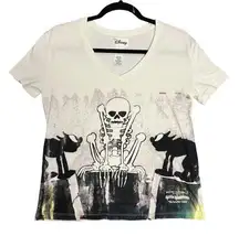 Disney  Mickey Mouse Skeleton Dance Shirt Silly Symphony Halloween Size Small