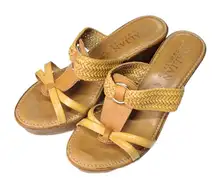 Italian Shoe‎ Makers Women's Leather Sandals Size 8.5