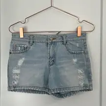 LD THE JEANS by LONG DARY FADED JEAN SHORTS size 26