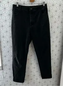 Lucy & Yak Black High Rise Straight Fit Jean