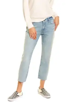 Frame Women’s Le Garcon Crop Midrise Jeans Clash Ligjt Wash Cropped Jeans 25