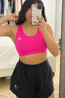 Hot Pink Sport Bra