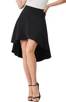 NEW Flowy Dance Skirt w/ Shorts High Low Ballet Pocket Quick Dry XL