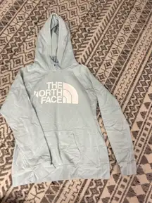 Baby Blue North Face Hoodie 