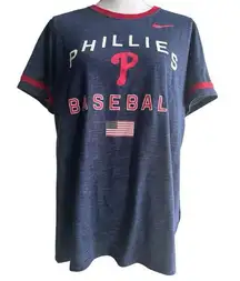 Nike Dri-FIT Philadelphia Phillies Baseball Crewneck Tee