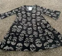 NWT cheetah skeleton print dress size 14/16