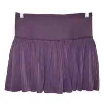 Athleta A Game Mesh Skort 13.5" purple women's Small active workout athleisure