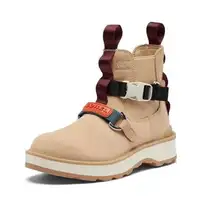 Sorel Hi-Line EQ Chelsea Boots Women's 7.5 Beige Geox Respira Waterproof S56