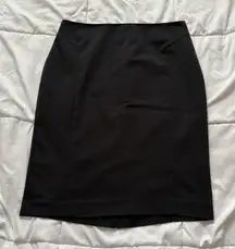 Apt. 9 Womens 10 Preppy Torie Black Academia Midi Skirt College Business Office