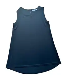Susan Graver Premier Small Sleeveless Tank Top Versatile Casual Wear Black‎