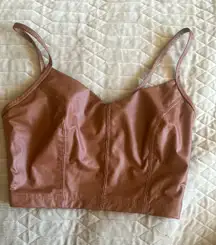 Brown Corset Top