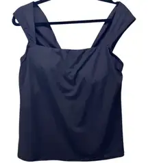 Lands End Womens Swim Tank Top Size 14L‎ Summer Travel Mix N Match Capsule Basic