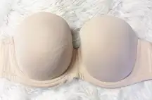 Wacoal Red Carpet Strapless Underwire Bra Nude Beige Size 34G