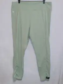 Curve Green high Waisted Athletic Leggings