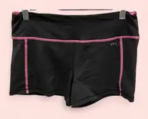 Victoria’s Secret sport made sexy booty yoga shorts black pink drawstring tie