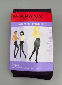 Spanx Tight-End Tights Original Bodyshaping Size B Amethyst Purple Opaque Womens