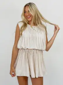 DO+BE Pleated Romper