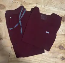 FIGS Women’s Maroon