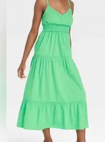 Green maxi dress from universal threads