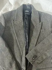 Oversized Menswear Wool Blazer