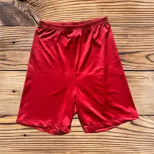 SheIn Bright Red Biker Shorts