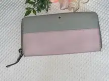 - ♠️ Kate Spade New York Staci Block Large Continental Wallet Nimbus Grey …