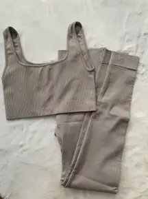 X OUAI  Legging And Matching Bra