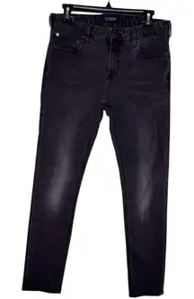 Scotch & Soda Black Amsterdams Blauw Straight Slim fit jeans 32