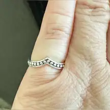 BNIB - Chevron Ring.