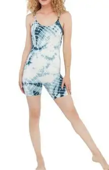 NEW Lacausa Anthropologie Luna Unitard Pacific Swirl Size Medium