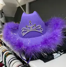princess cowboy hat(led)