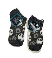 Disney Nightmare Before Christmas Socks  Women's No Show 4 Size 4-10 Halloween B2