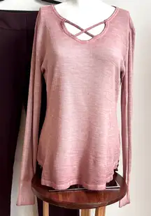 Ruff Hewn waffle shirt Ombre women’s medium