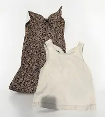 American Eagle Midi Dress X‎ Small Mimi Dress Summer Beachy Coastal With XS Top