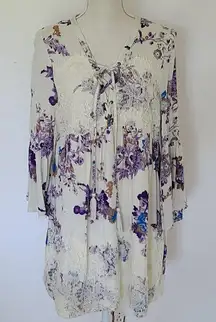 floral babydoll dress size medium