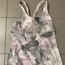 Cute sport bra top. Size 8.