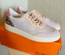 Miz‎ Mooz Veronica Leather Sneaker Lotus Metallic Size 8.5 Euro 39, NWT