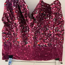 Lululemon Women’s Shorts Speed Track Short Paradise Geo Print Plum