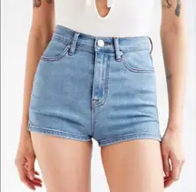 UO BDG pinup Super High Rise Jean Shorts 