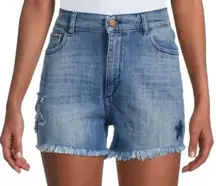 Stars Denim Shorts