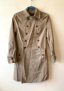 Club Monaco Khaki Trench Size XS‎