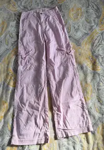 American Eagle Super Wide Leg Baggy High Rise Cargo Pants size 000