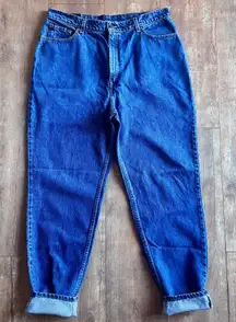 Vintage 90’s Levi’s 550 Relaxed Fit Tapered Straight Leg High Rise Jeans Size 18